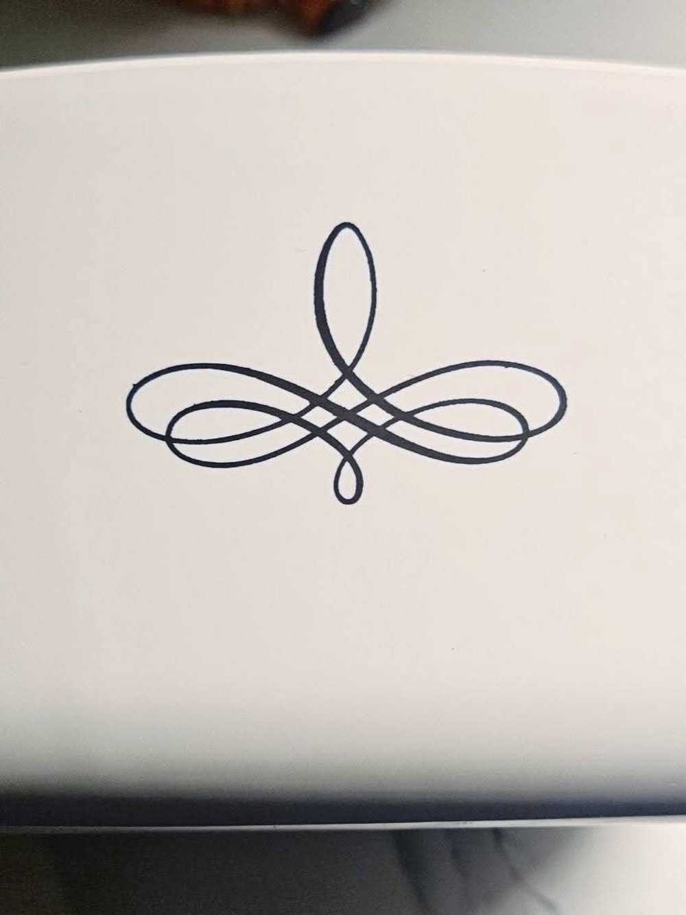 Trifoil Corningware Print - Black Print